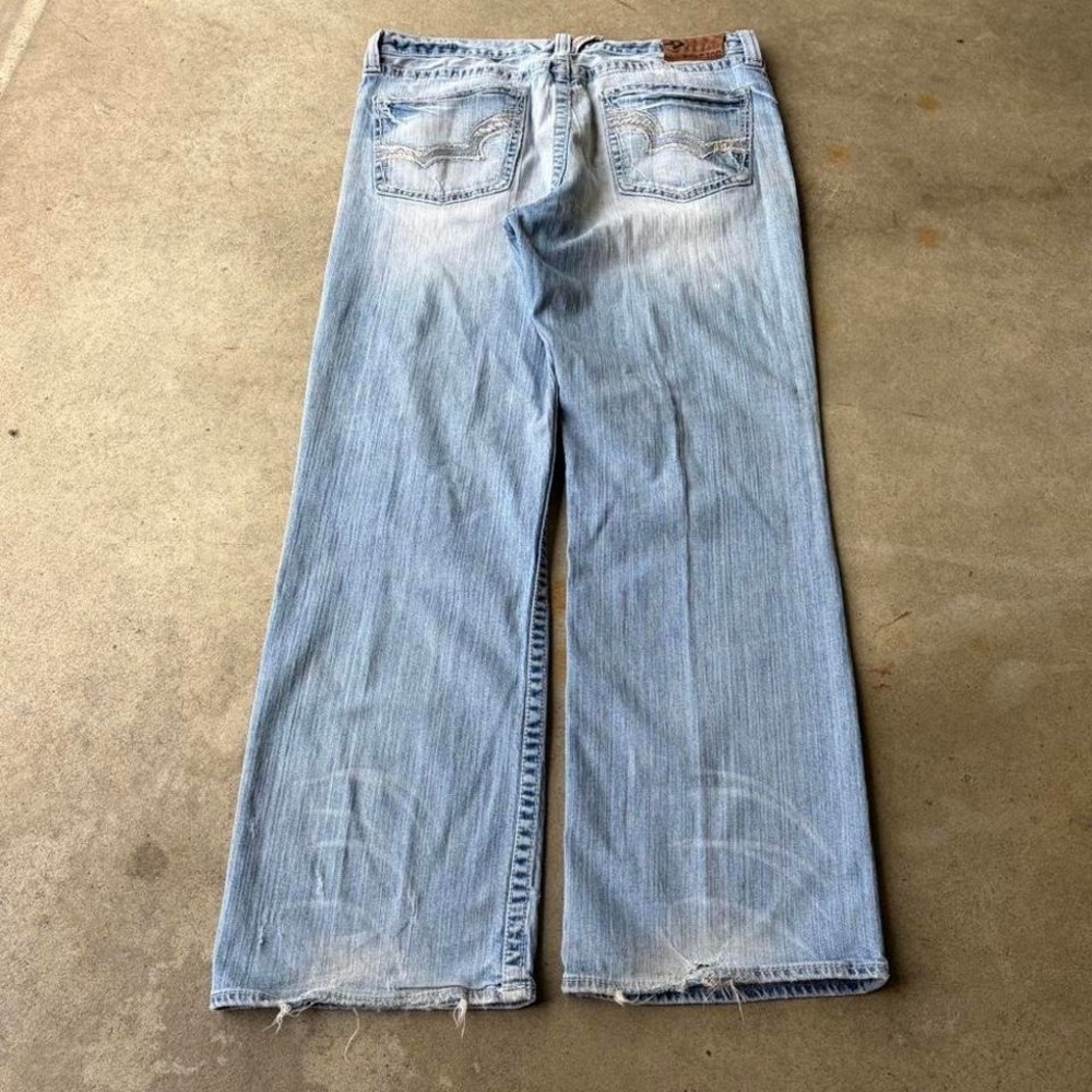 2000s big star flare cowboy jeans